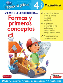 Vamos a Aprender... Formas y Primeros Conceptos. 4 Años. Matematicas