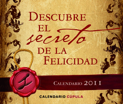 Calendario Sobremesa 2011 Descubre Secreto Felicidad