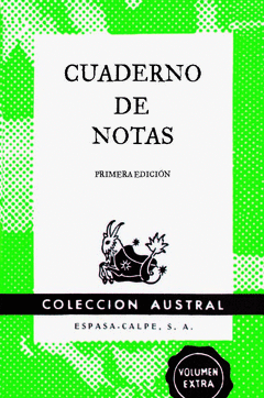 Cuaderno Notas Verde Austral 9X14
