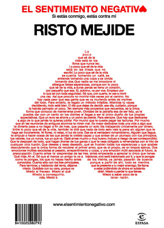 El Sentimiento Negativo
