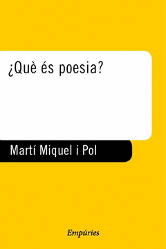 ¿Que Es la Poesia?